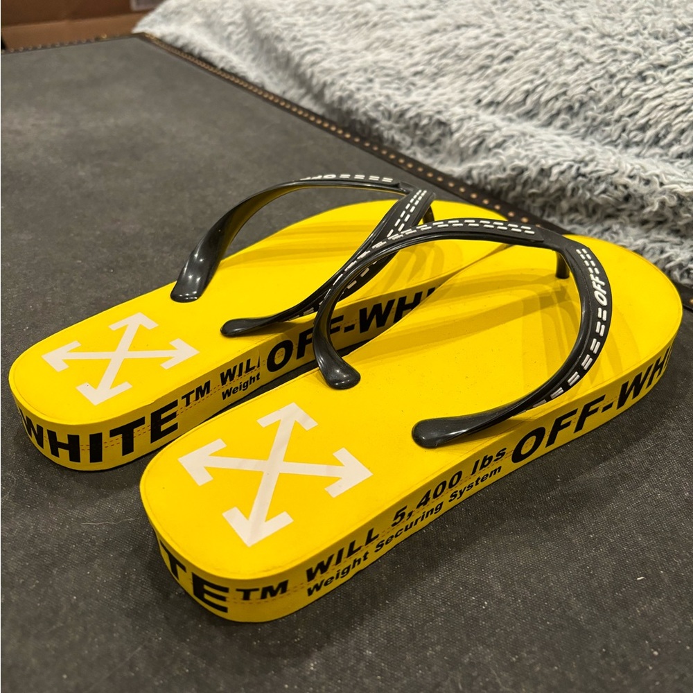 Off-White Flip Flops